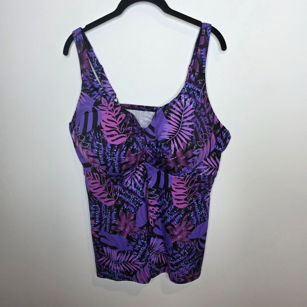 Swimsuits For All Tankini Womens 46DD‎